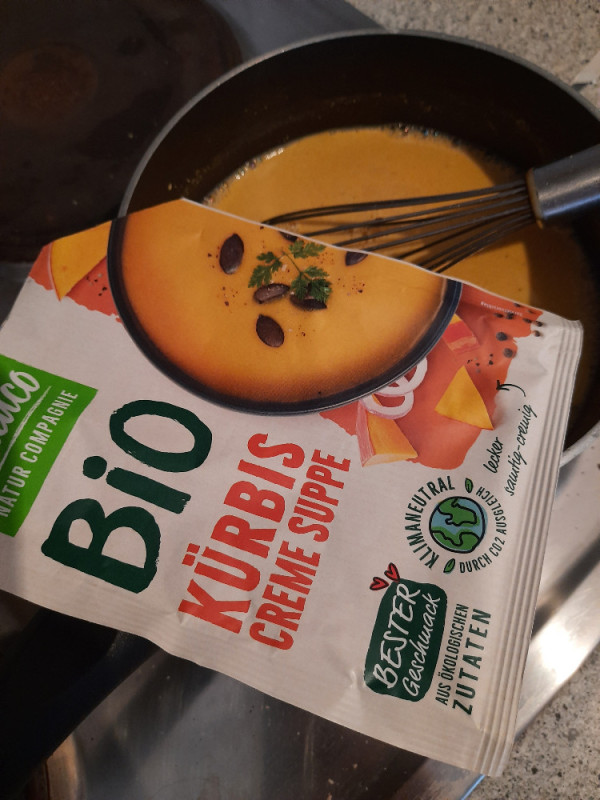 Bio Kürbis Creme Suppe von buecherbine | Hochgeladen von: buecherbine