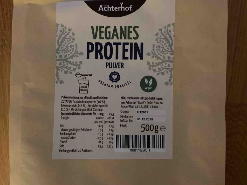 veganes Protein Pulver von xEllix | Hochgeladen von: xEllix