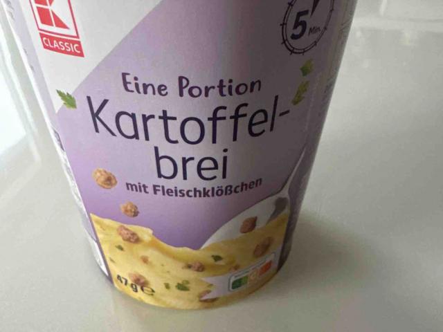 Kartoffelbrei, mit Fleischklößchen von wollentin | Hochgeladen von: wollentin