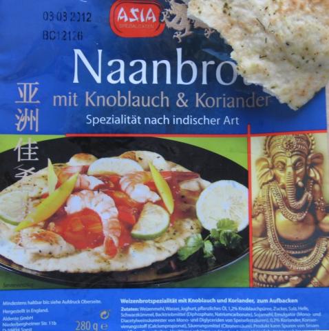 Naanbrot, Knoblauch-Koriander | Hochgeladen von: Heidi