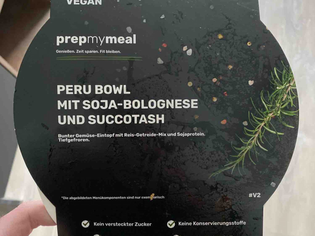 Peru Bowl  mit Soja-Bolognese und Succotash von Philippjohn | Hochgeladen von: Philippjohn