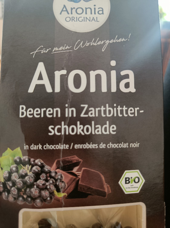 Bio Aroniabeeren in Zartbitter-Schokolade von Sunna | Hochgeladen von: Sunna