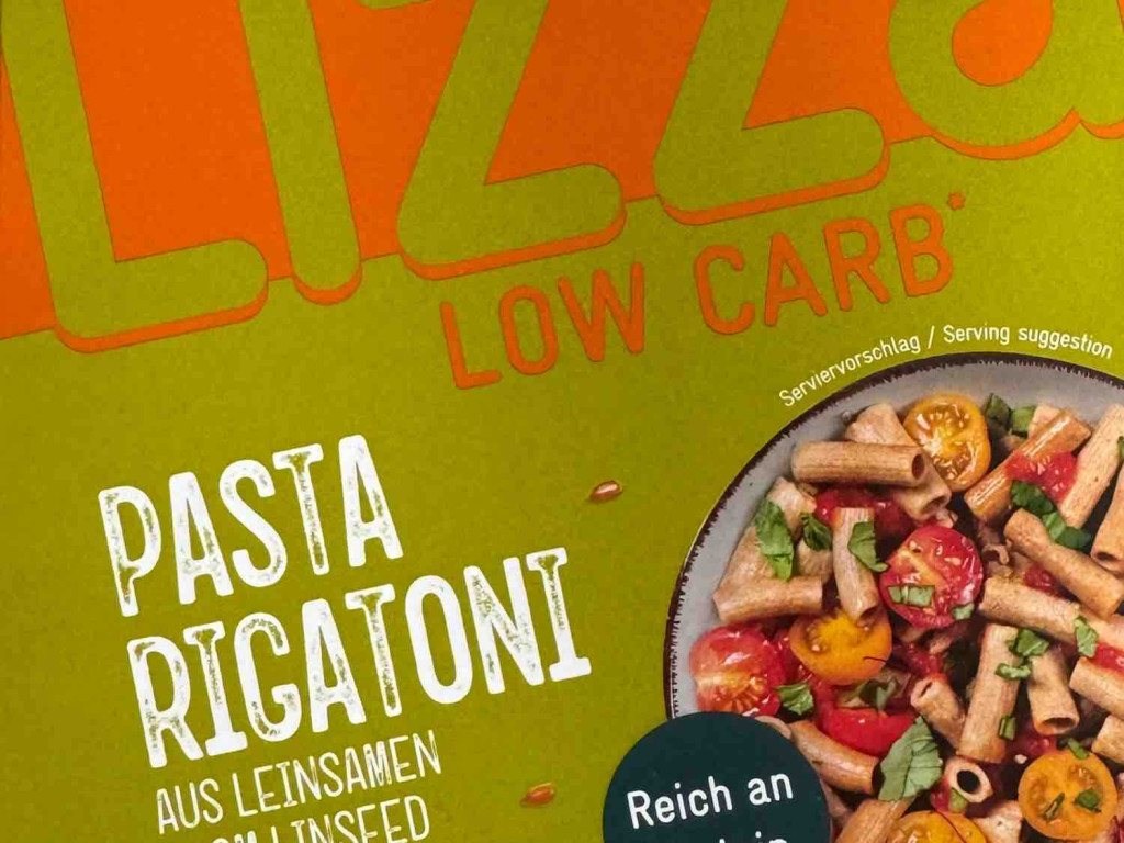 Lizza low carb Pasta, Rigstoni aus Leinsamen von Durchblick86 | Hochgeladen von: Durchblick86