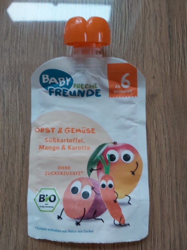 Baby FRECHE FREUNDE, Süßkartoffel, Mango, Karotte von Finnifee | Hochgeladen von: Finnifee