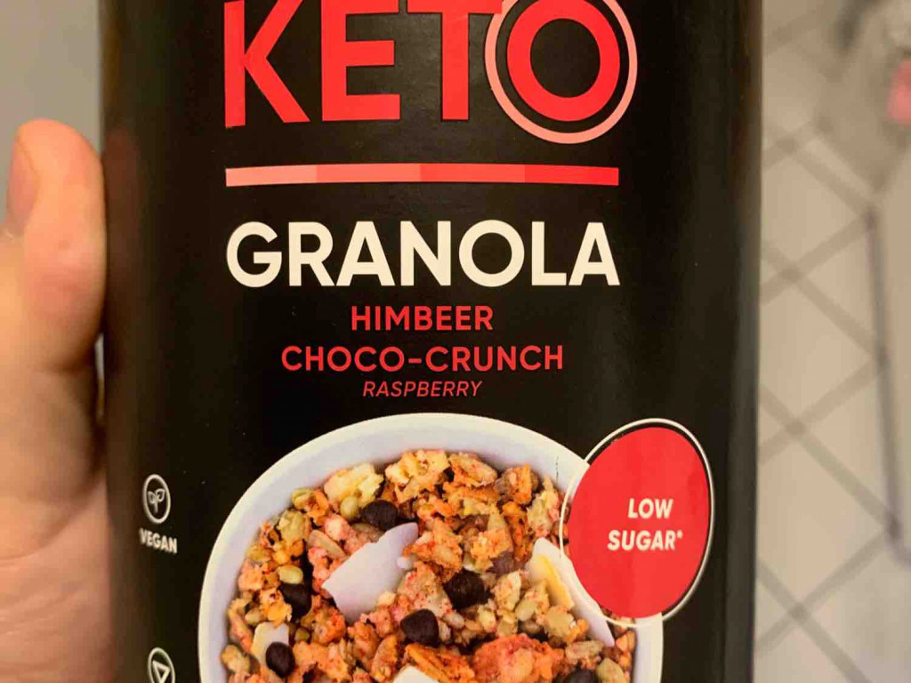 Keto Granola, Himbeer Choco-Crunch von vitamindrops | Hochgeladen von: vitamindrops