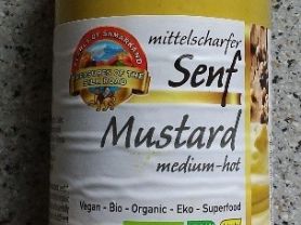 Senf Mustard, mittelscharf, bio | Hochgeladen von: Tahnee