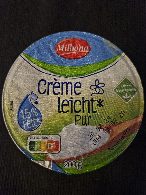 Lidl Milbona Crème leicht Pur von Anna1806 | Hochgeladen von: Anna1806