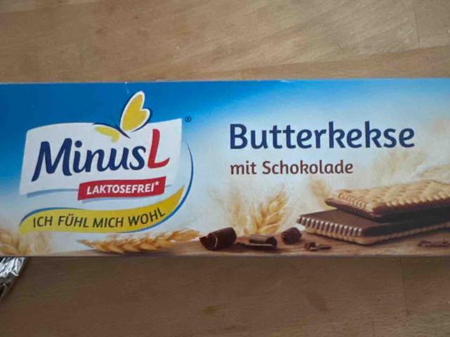 Minus L Butterkekse Mit Schokolade, Schokolade von marmie | Hochgeladen von: marmie