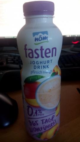 Fasten Joghurt Drink 0,1% Fett, Pfirsich Mango | Hochgeladen von: Holleemma