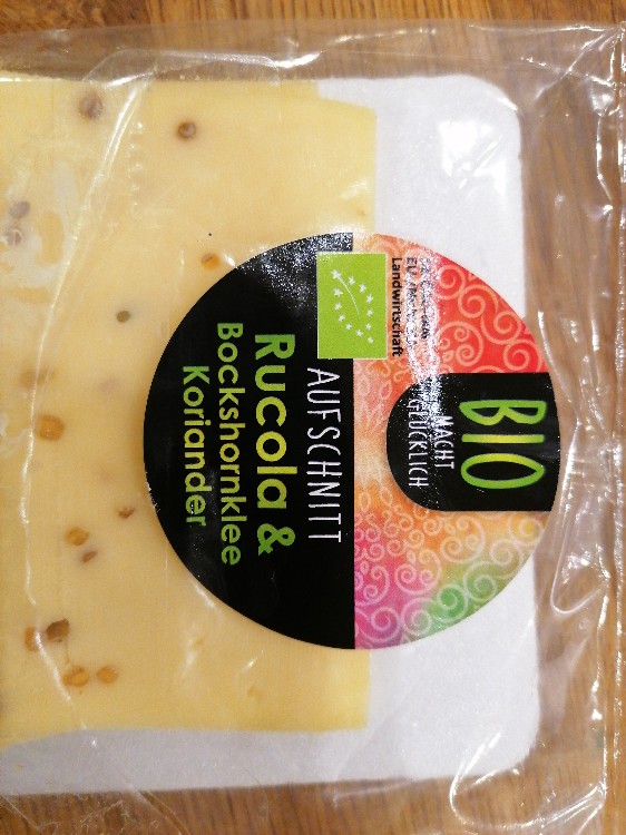 Käse Aufschnitt  Bio Rucola Bio Bockshornklee, 50% Fett i. Tr. v | Hochgeladen von: Krcker