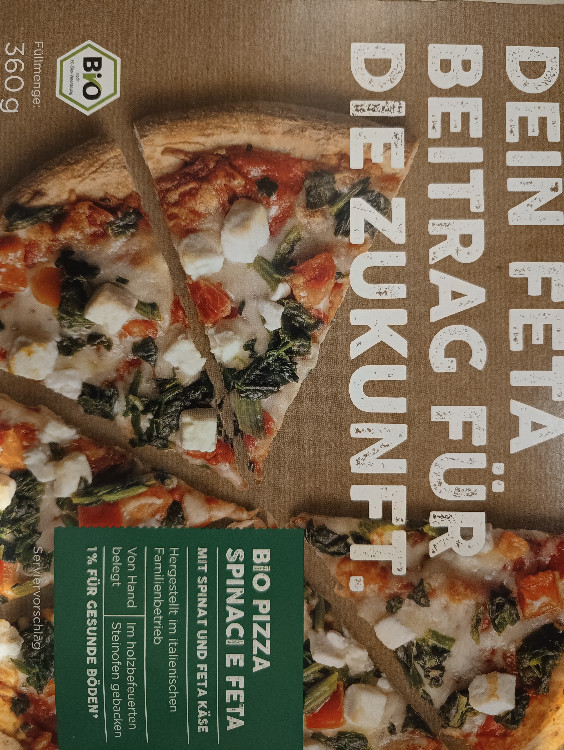 Bio Pizza Spinaci e Feta von ElWo70 | Hochgeladen von: ElWo70