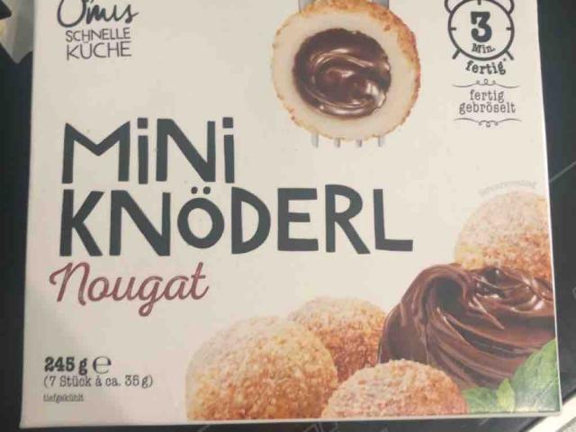 Omis schnelle Küche Mini Knöderl, Nougat von helati | Hochgeladen von: helati