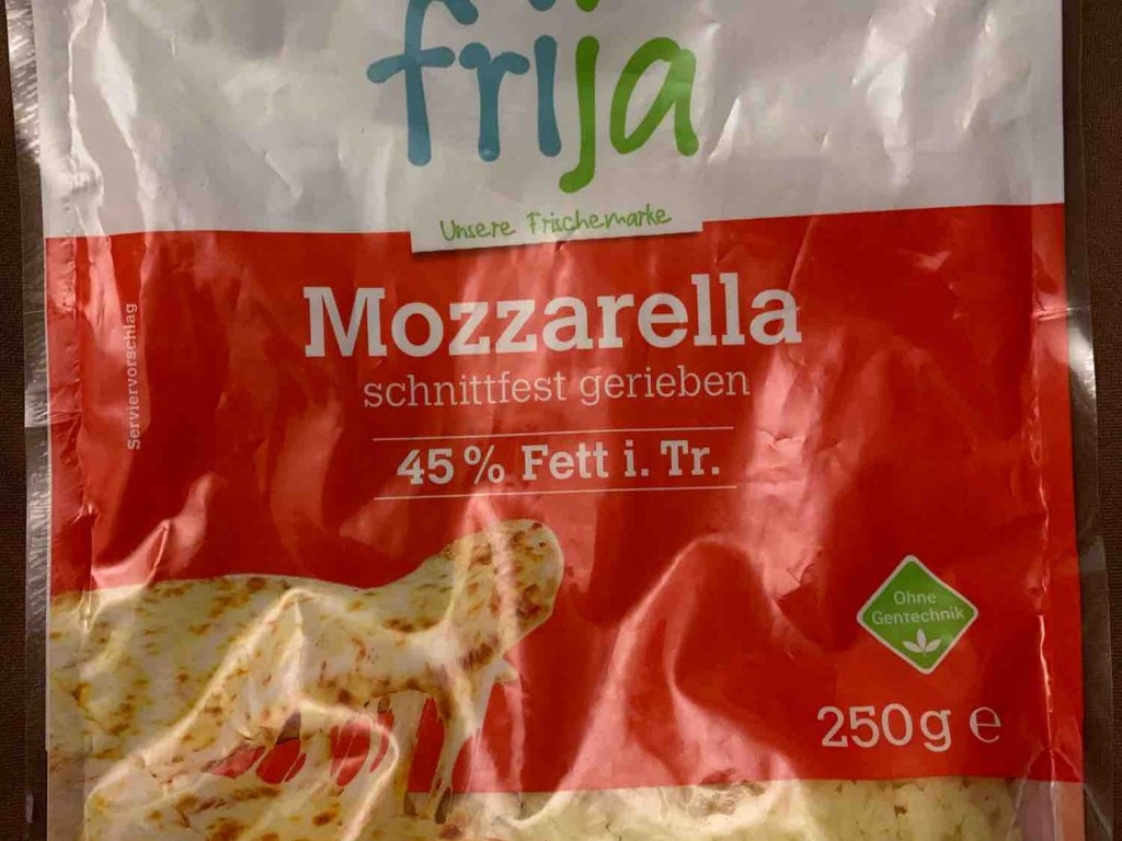 Mozzarella, schnittfest gerieben; 45% Fett i. Tr. von Samily | Hochgeladen von: Samily