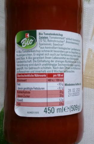 Bio Tomatenketchup | Hochgeladen von: kolibri6611