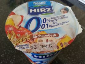 Nestle Hirz 0.1% Fett, Birchermüsli | Hochgeladen von: elise