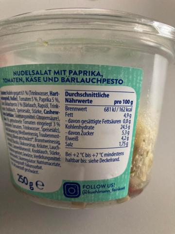 BBQ Nudelsalat mit Bärlauchpesto | Hochgeladen von: MelanieL1982