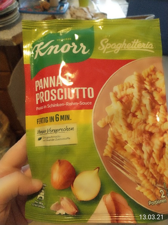 Knorr Spaghetteria, Panna e Proscuttio von Einhon | Hochgeladen von: Einhon