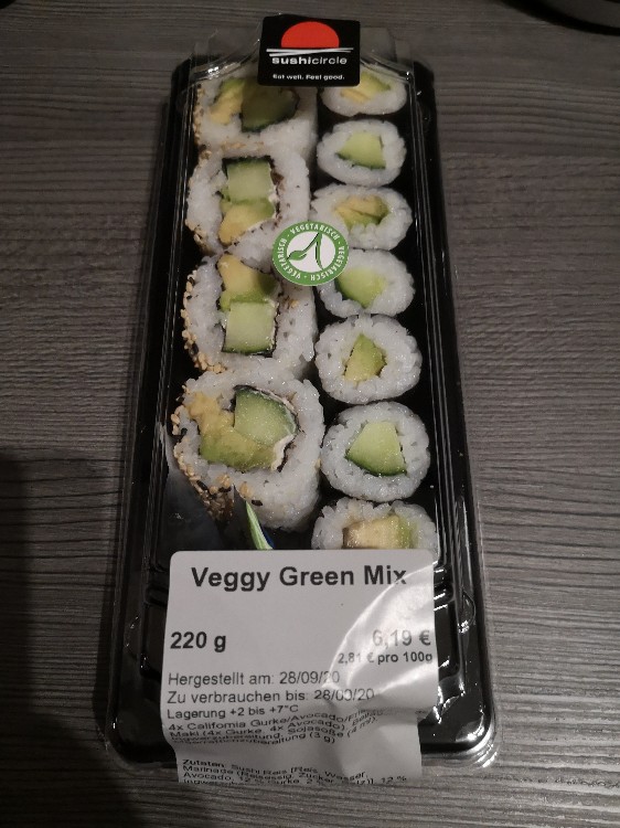 Veggy Green Mix, Sushi von JanineDD | Hochgeladen von: JanineDD