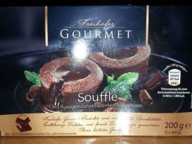 Soufflé, mit flüssigem Schokoladenkern | Hochgeladen von: madmanniman