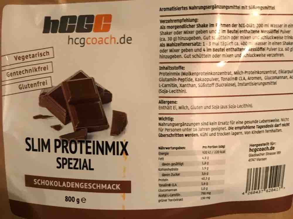 Slim Proteinmix Spezial (Schoko), Schokolade von baerle97 | Hochgeladen von: baerle97