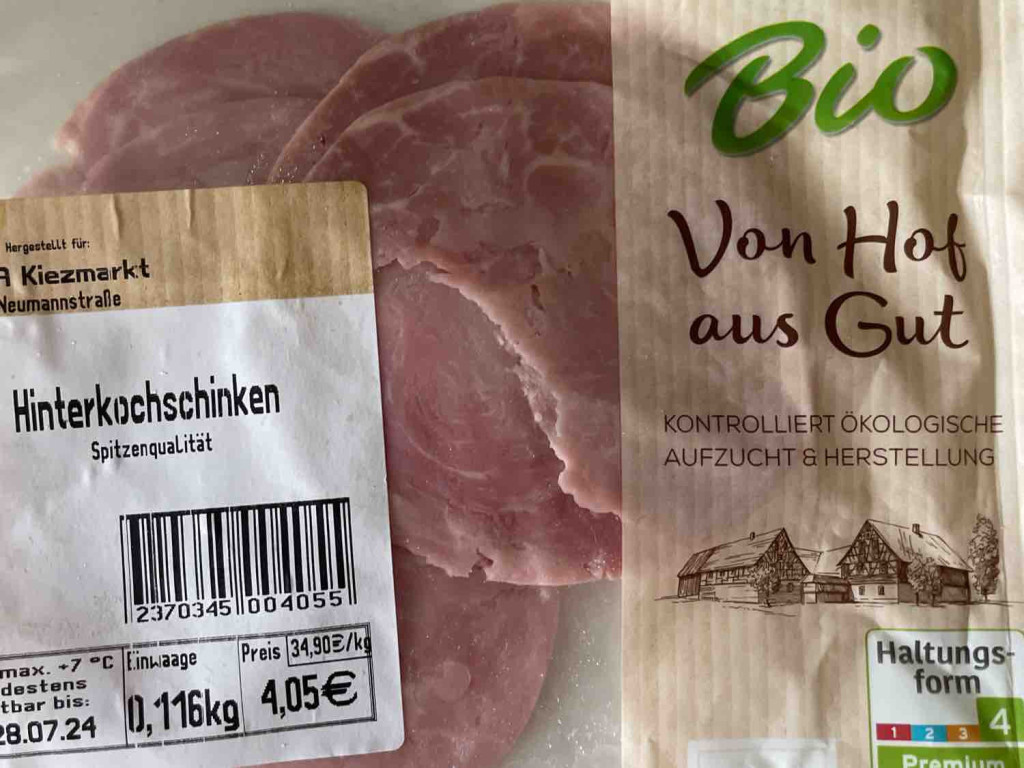 Hinterkochschinken, Edeka Bio von Hrothgar | Hochgeladen von: Hrothgar