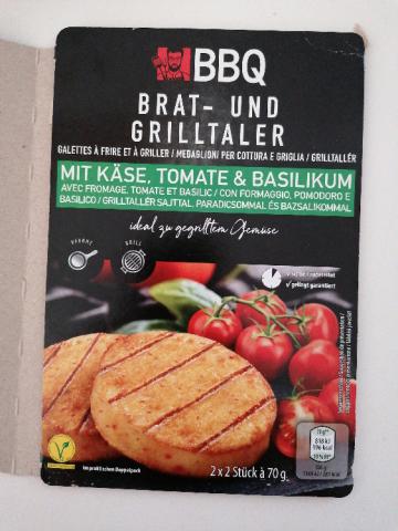 Brat- und Grilltaler (Käse, Tomate, Basilikum) von milly | Hochgeladen von: milly