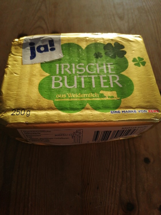 ja! Irische  Butter, Mildgesäuerte Butter 82% Fett von Susanne67 | Hochgeladen von: Susanne67