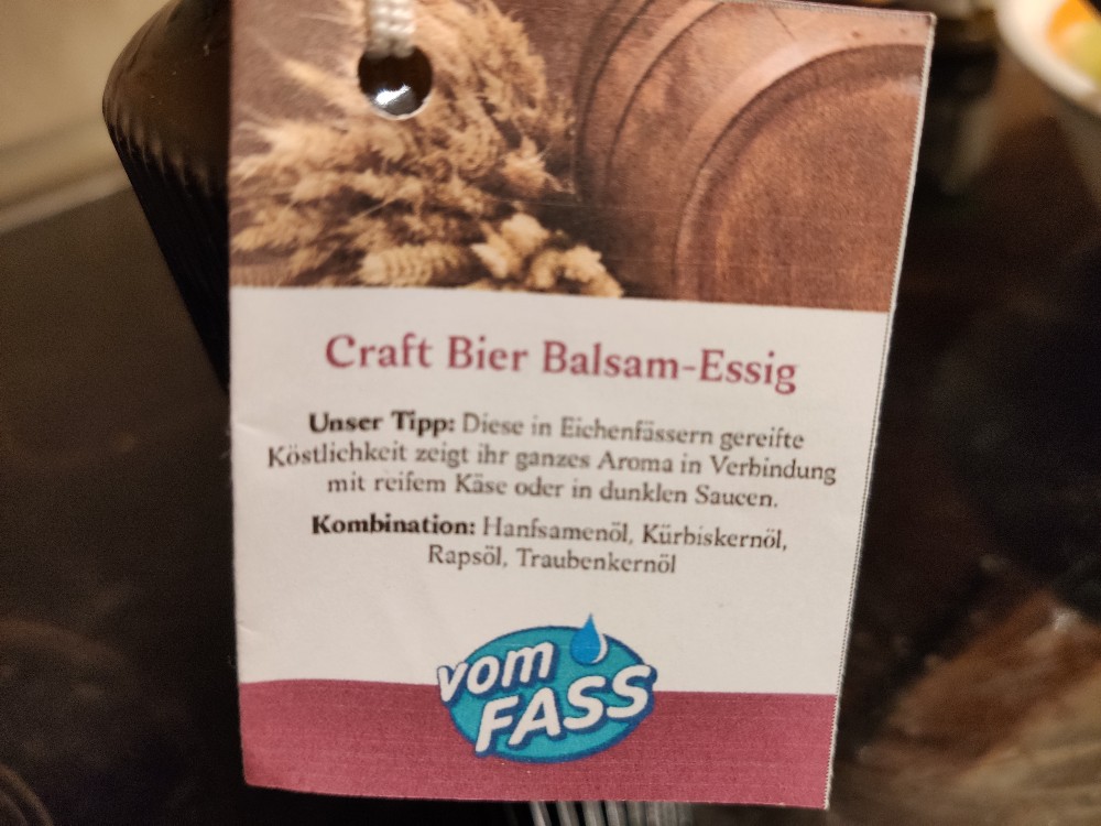 Craft Bier Balsam-Essig von mayfil | Hochgeladen von: mayfil