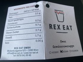 Rex Eat: Omas Gemüsecremesuppe | Hochgeladen von: chriger