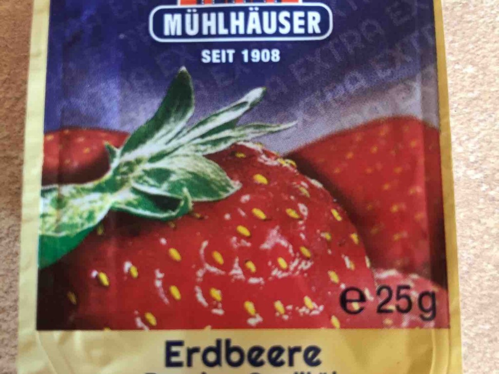 Mühlhäuser Fruchtspezialitäten 25g Probier Packungen, Erdbeer vo | Hochgeladen von: Salue1986