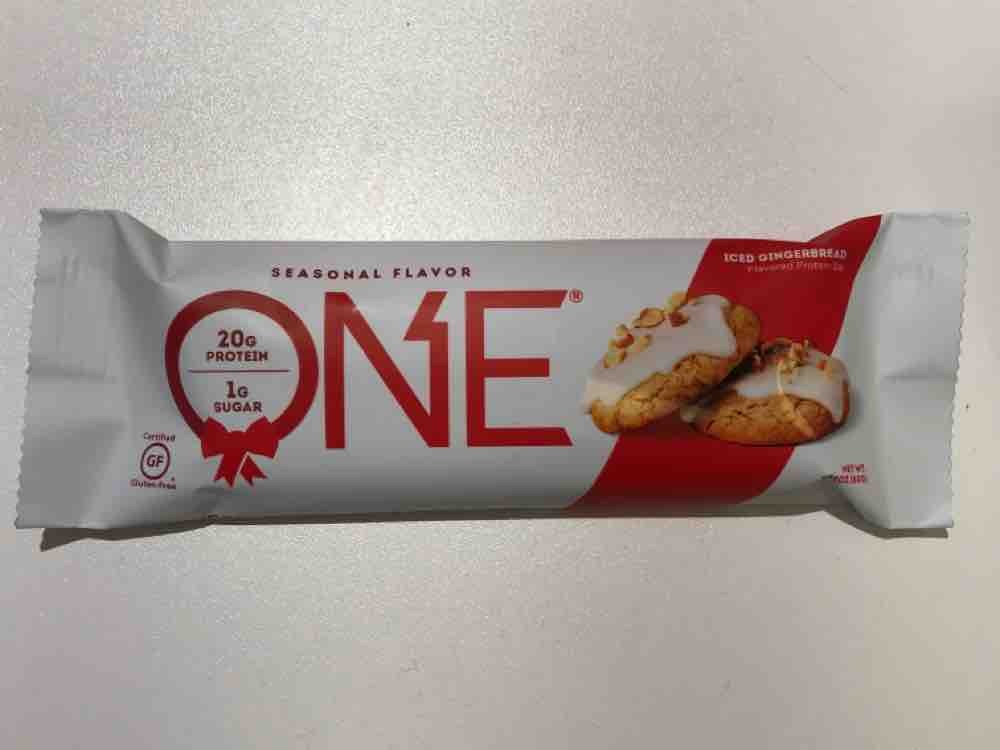 ONE Bar Iced Gingerbread, 1g Zucker von Y.DET | Hochgeladen von: Y.DET