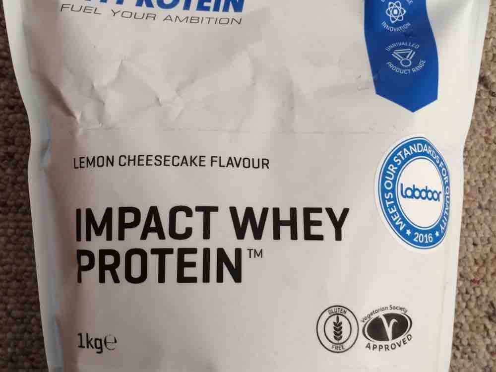 Impact Whey Protein, Lemon Cheesecake von Firebird77 | Hochgeladen von: Firebird77