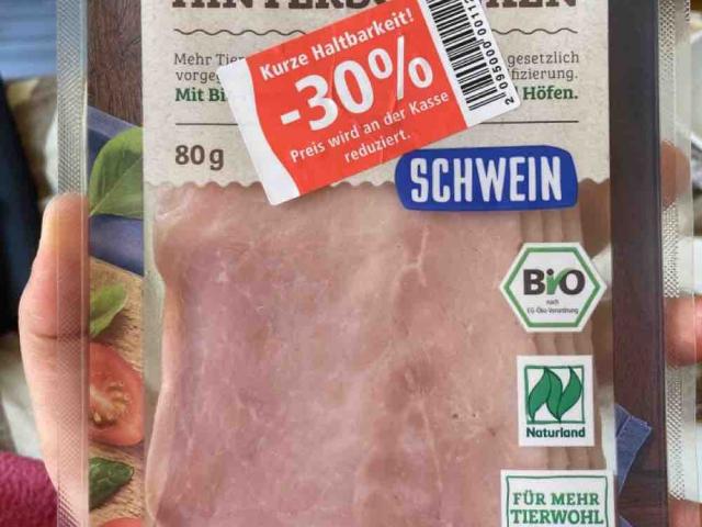 hinterschinken   BIo Rewe von DeSilvi | Hochgeladen von: DeSilvi