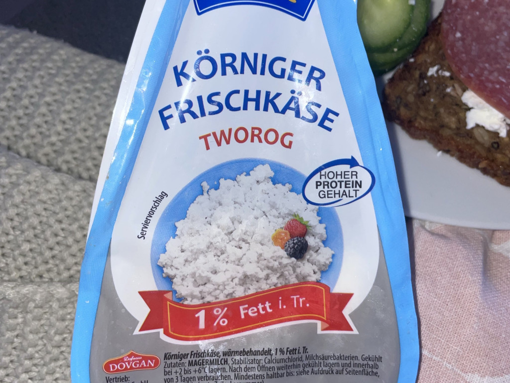 Körniger Frischkäse, 1% Fett i. ate by lololololol1 | Hochgeladen von: lololololol1