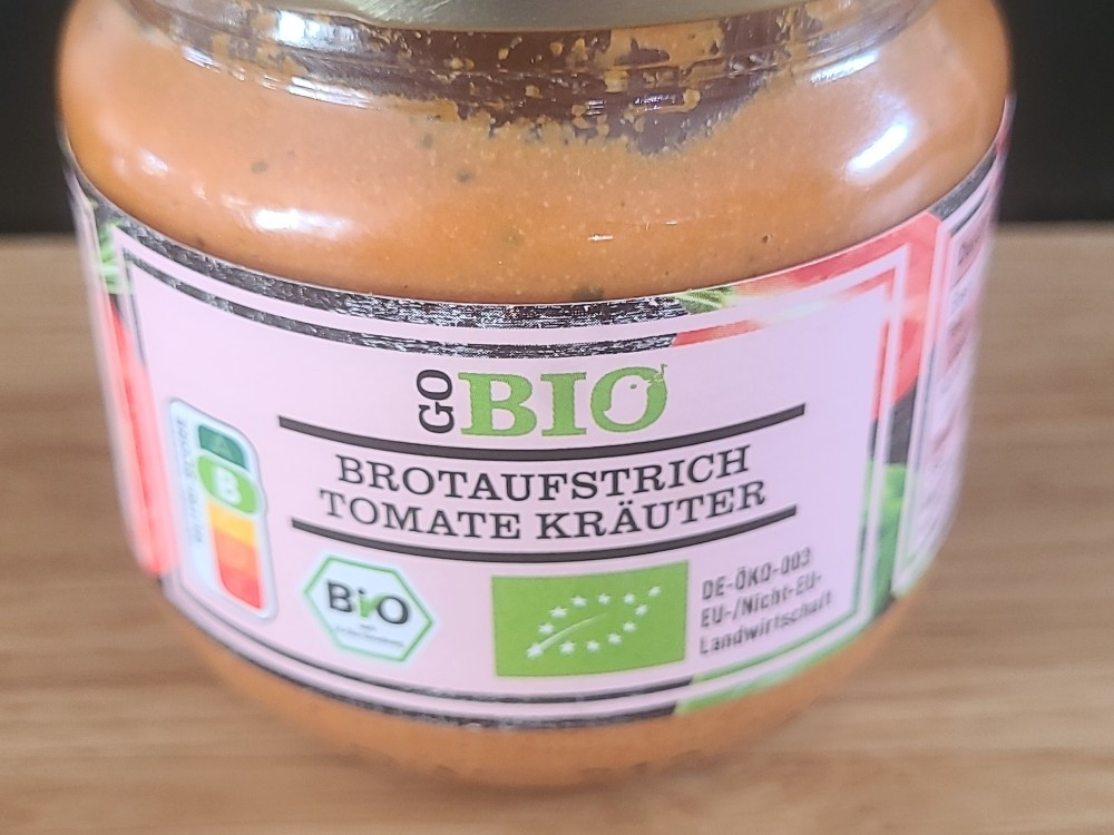 Brotauftrich Tomate Kräuter GoBio von knobelmax | Hochgeladen von: knobelmax