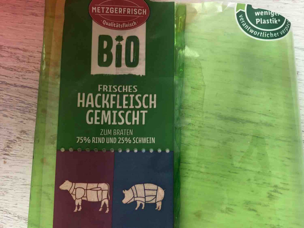Bio Hackfleisch gemischt, 75% Rind und 25% Schwein von DianaMaie | Hochgeladen von: DianaMaier