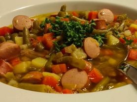 Schnibbelsbohnen-Suppe | Hochgeladen von: die amethode