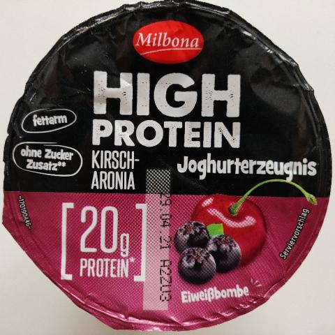high protein Joghurterzeugnis Kirsch aronia by cgangalic | Uploaded by: cgangalic