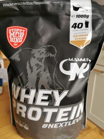 Mammut Whey Protein Caramel Cream von gabi59302 | Hochgeladen von: gabi59302