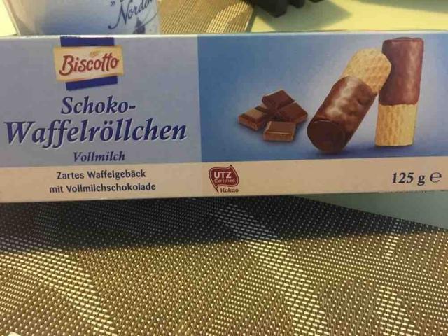 Schoko Waffelröllchen, Schokolade  von mdrueckhammer381 | Hochgeladen von: mdrueckhammer381