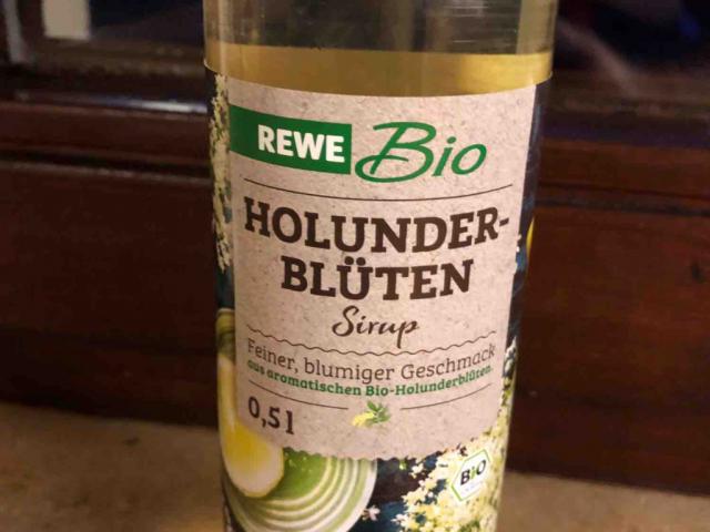 Holunderblüten Sirup  Rewe Bio von Milchzahn | Hochgeladen von: Milchzahn