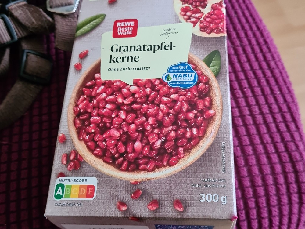 Rewe Beste Wahl Granatapfelkerne, Ohne Zuckerzusatz von Ina 1 | Hochgeladen von: Ina 1