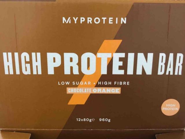 High Protein Bar Riegel, Chocolate Orange Flavour von Vioh | Hochgeladen von: Vioh