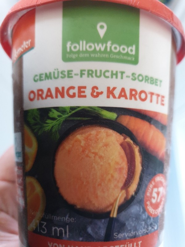 Gemüse Frucht Sorbet Orange Karotte von Partyschaum | Hochgeladen von: Partyschaum