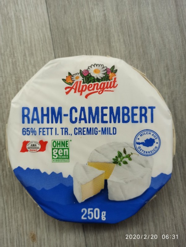 Rahm Camembert, 65% Fett i.d T. von edank | Hochgeladen von: edank