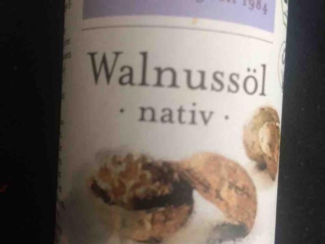 Walnussöl nativ von Christalotta | Hochgeladen von: Christalotta