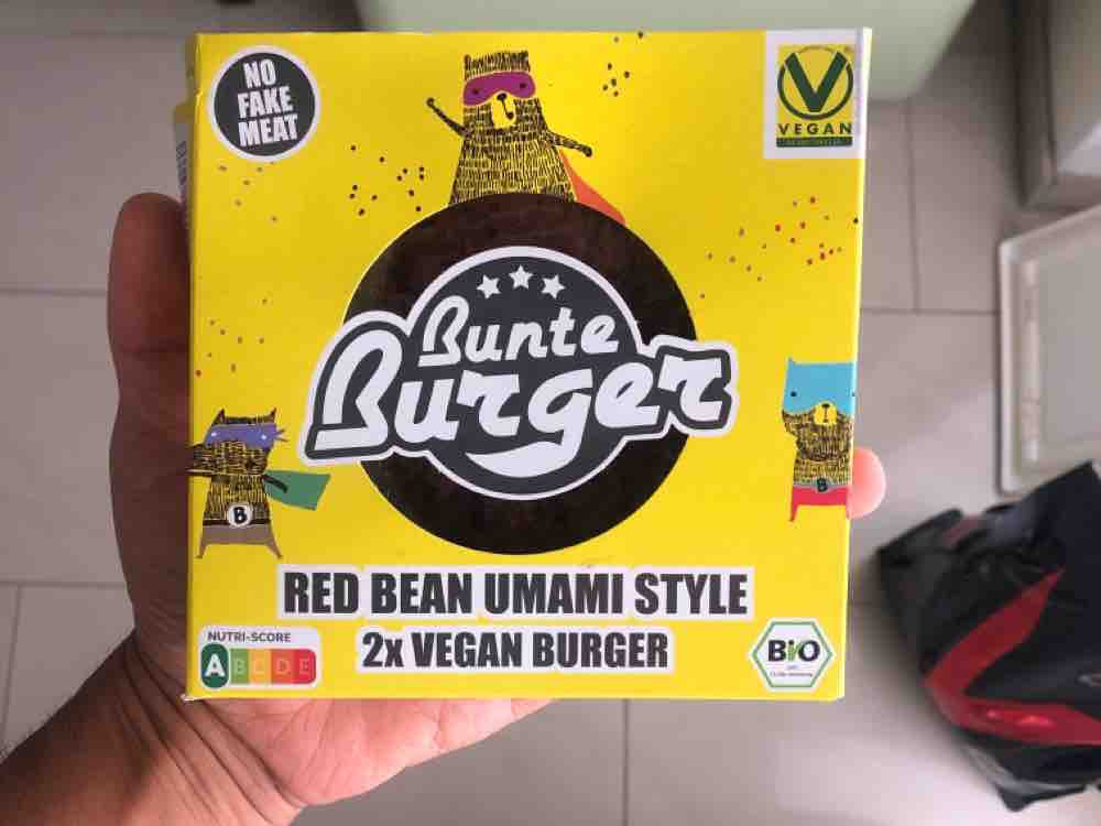 Bunte Burger Red Bean Umami Style Vegan by jackedMo | Hochgeladen von: jackedMo