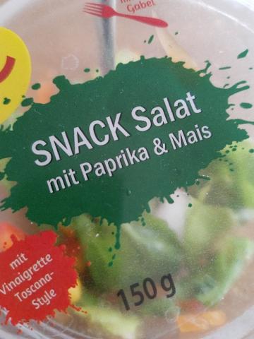 Snack Salat mit Paprika und Mais (Lidl), Gemischter Salat von NM | Hochgeladen von: NMAN