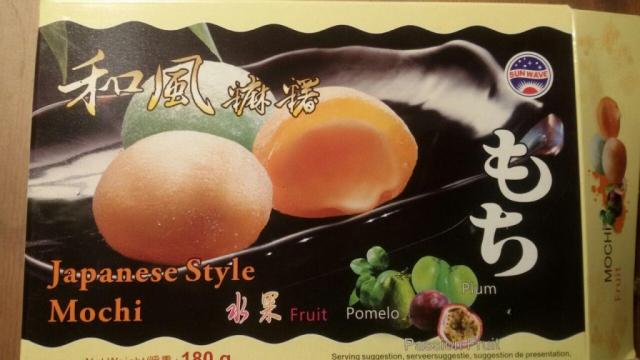 Japanese Style Mochi Fruit, Pomelo, Pflaume, Passionsfrucht | Hochgeladen von: lgnt