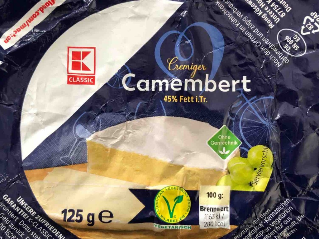 Camembert, 45% Fett i.Tr. von tkbarbarossa | Hochgeladen von: tkbarbarossa